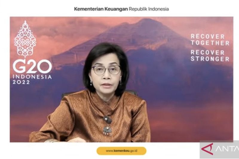 Sri Mulyani waspadai inflasi RI tinggi imbas ketidakpastian global