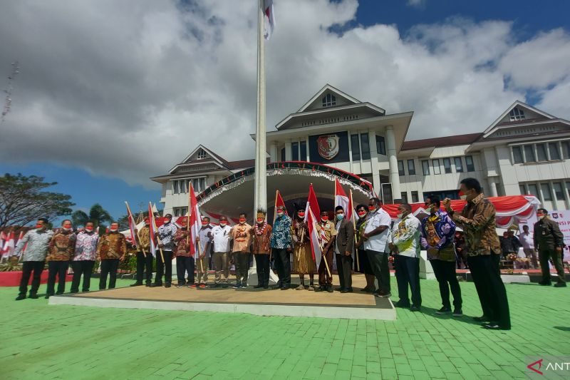 Pemprov Papua apresiasi Merauke tempat pertama program 10 juta bendera