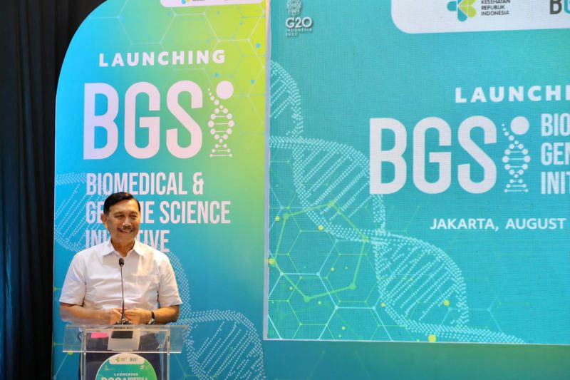 Luhut harap BGS-I jadi terobosan Indonesia bidang riset kesehatan