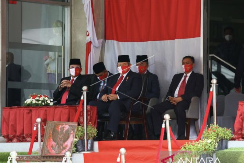 Upacara bendera dan syukuran peringatan HUT ke-77 Kemerdekaan RI di KBRI Kuala Lumpur