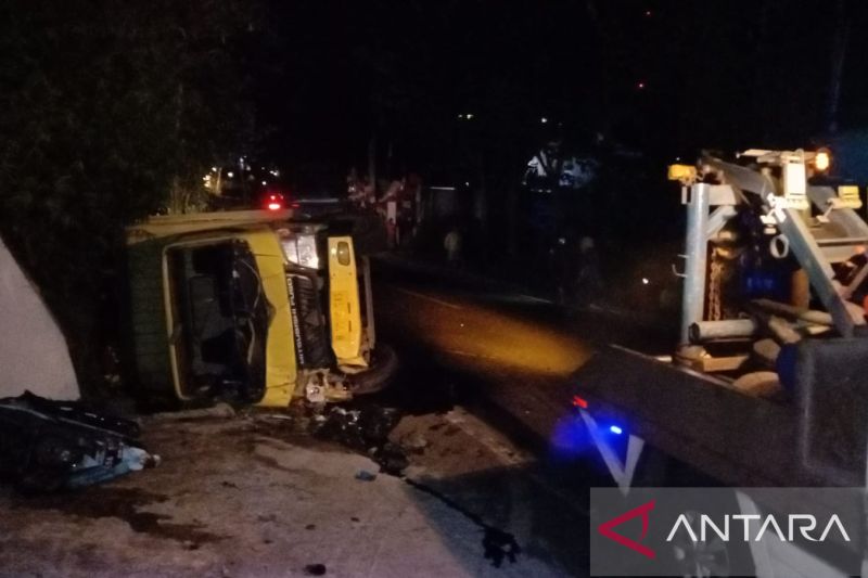 Polisi: Empat orang tewas dalam kecelakaan lalu lintas di jalur Puncak Cianjur