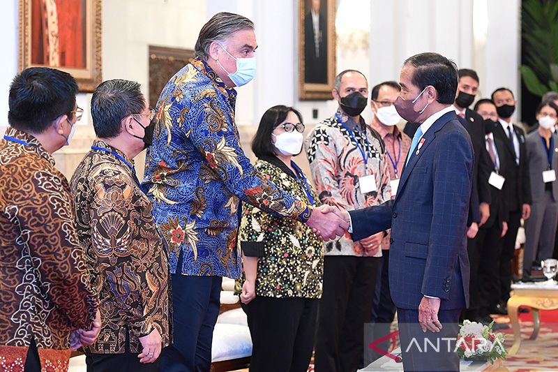 Presiden terima Dewan Bisnis AS-ASEAN bahas kerja sama tiga bidang