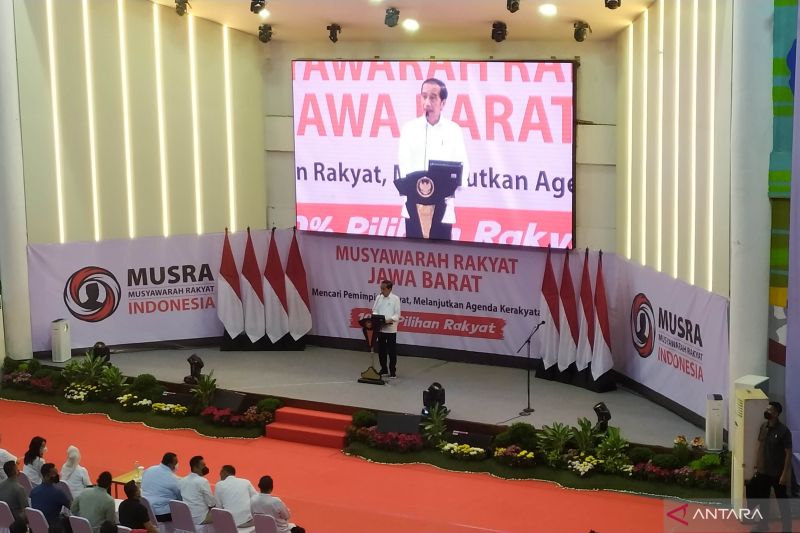 Presiden Jokowi sebut Musra merupakan ruang rakyat untuk berdemokrasi