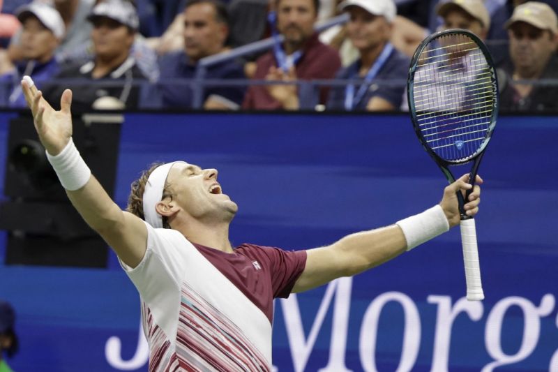 Petenis Casper Ruud ke semifinal US Open pertamanya