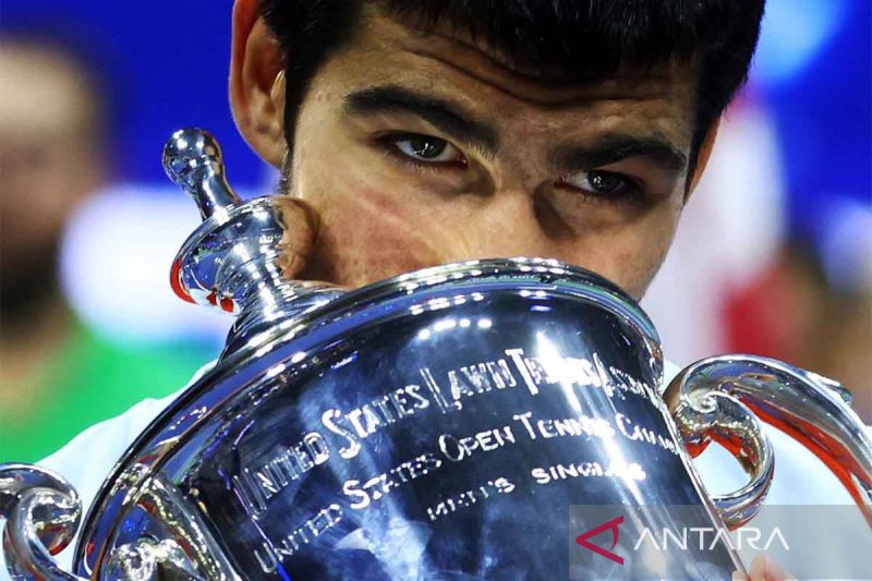 Juara US Open 2022, Alcaraz petenis termuda di peringkat satu dunia