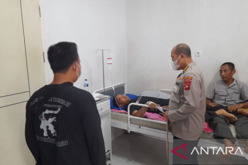 Seorang polisi di Gorontalo tertembak senjata pelontar gas air mata