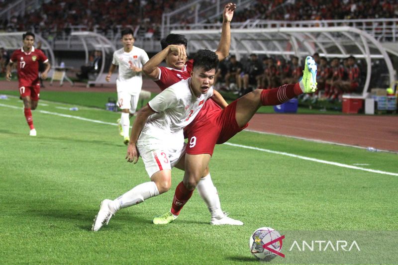 Indonesia kandaskan Vietnam 3-2, lolos ke putaran final Piala Asia U-20 2023