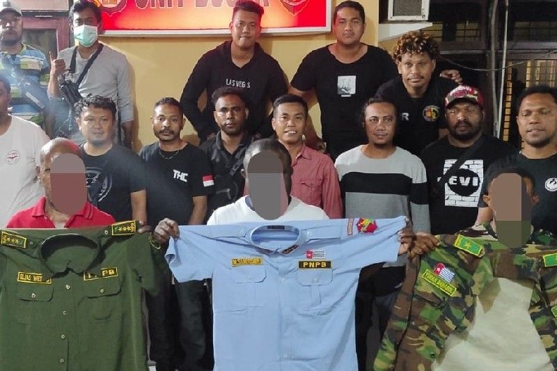 Tiga DPO makar Polres Sorong Kota ditangkap di Doyo Kabupaten Jayapura