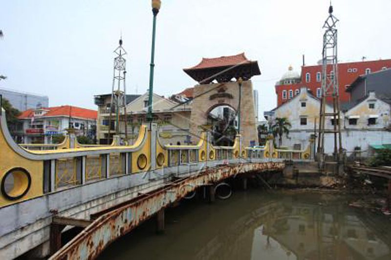 Cagar budaya kawasan Jalan Pasar Baru