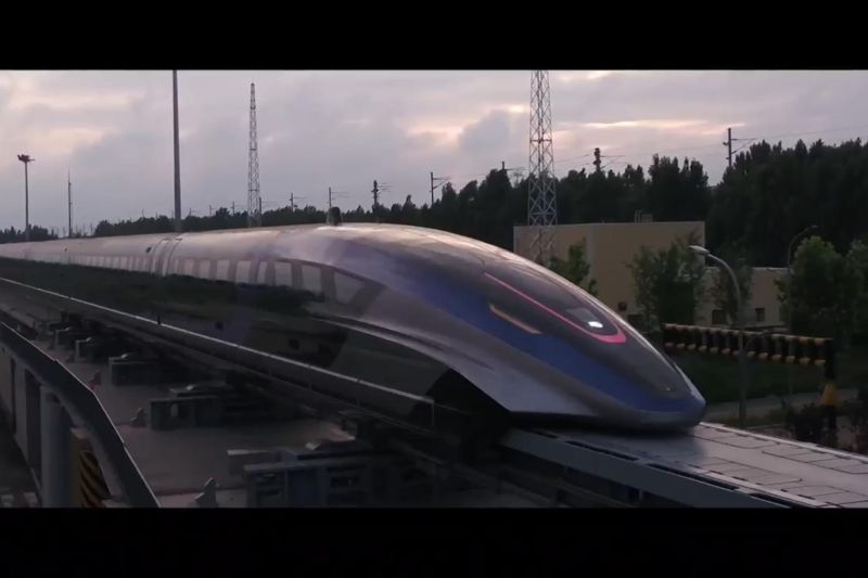 CRRC China luncurkan kereta maglev berkecepatan 600 km/jam di Berlin