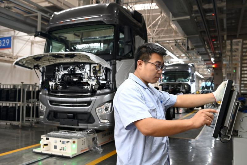 Shaanxi Automobile catat pertumbuhan pesanan luar negeri 1