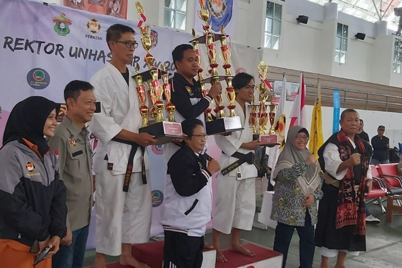 Kempo Unhas rebut lima medali Kejurnas Mahasiswa UNJ