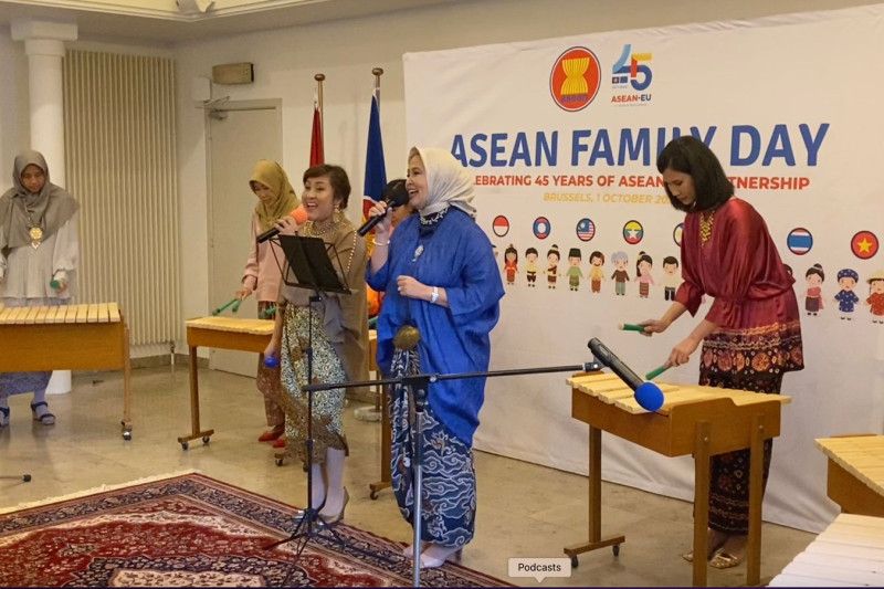 KBRI Brussel dukung peningkatan kemitraan ASEAN-EU