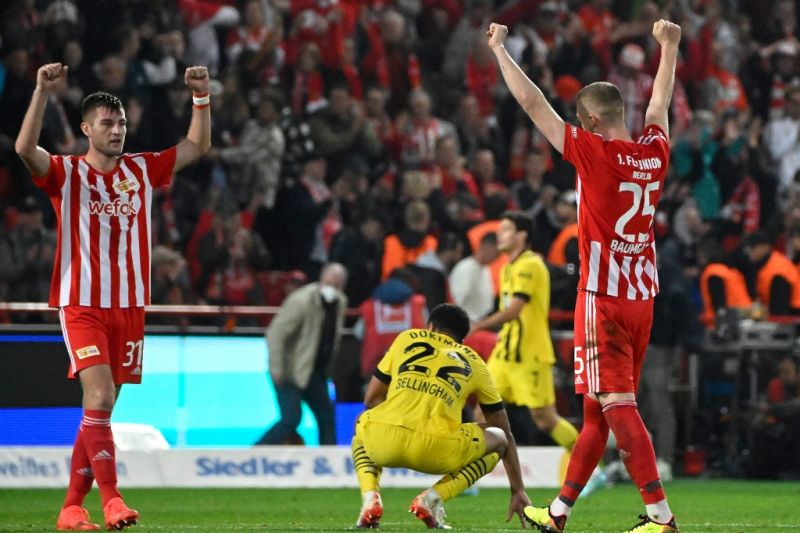 Ringkasan Liga Jerman: Union tekuk Dortmund, Bayern remukkan Freiburg