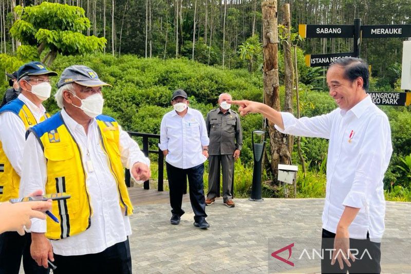 Jokowi yakin Januari nanti gedung-gedung sudah terbangun di IKN