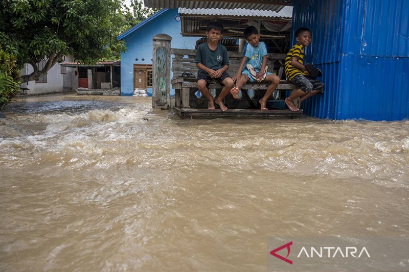 Banjir Luapan Sungai di Pakuli Utara Sigi