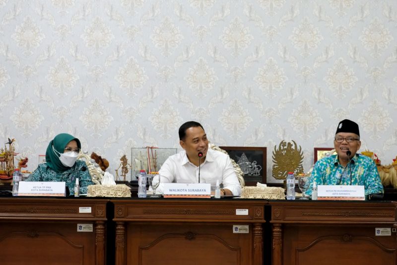 Wali Kota Surabaya: NU-Muhammadiyah perlu sinergikan program bersama