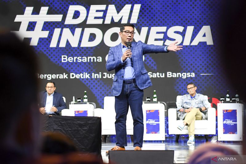 Survei Indikator: Ridwan Kamil tertinggi sebagai cawapres