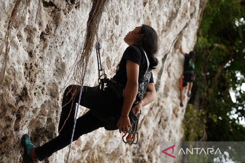 WISATA ROCK CLIMBING TEBING SAWAPUDO DI KONAWE