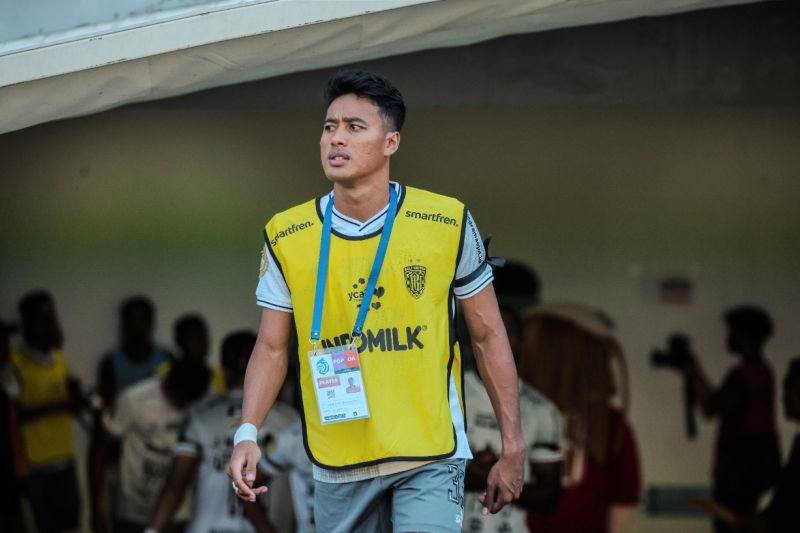 Bek Bali United Maud Andika mengaku sulit bermain tanpa penonton
