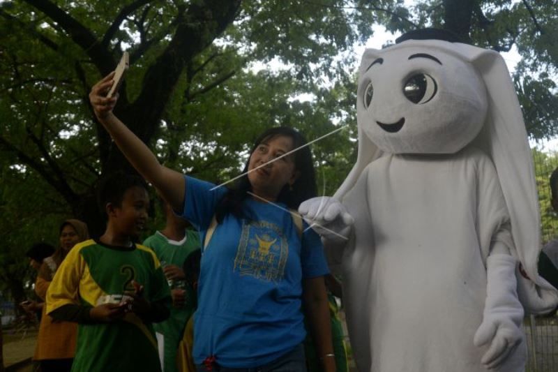 Maskot Piala Dunia Qatar 2022 Berkunjung Ke Makassar