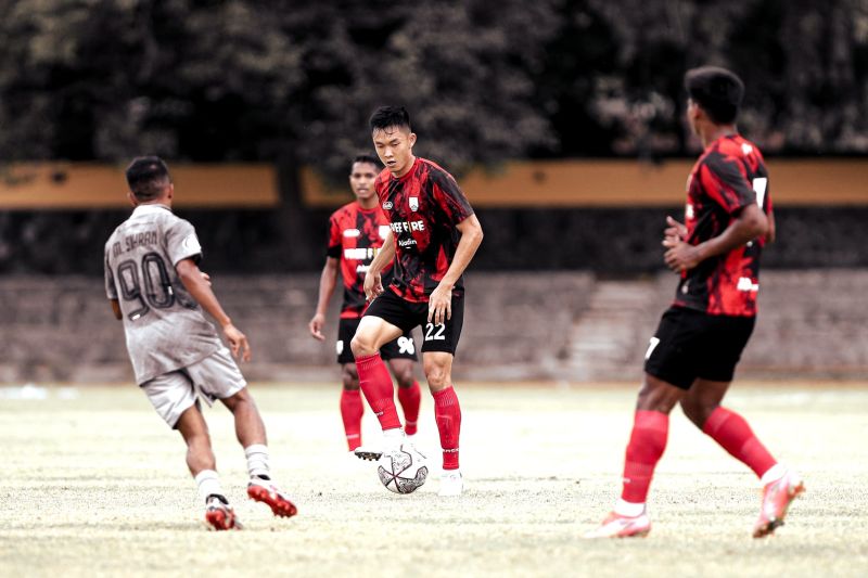 Borneo FC tuntaskan TC dengan laga uji coba