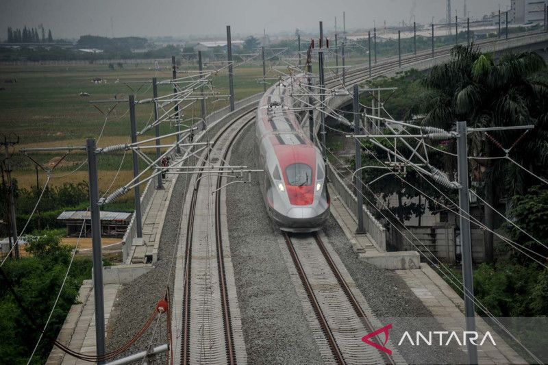 Persiapan uji dinamis Kereta Cepat Jakarta Bandung