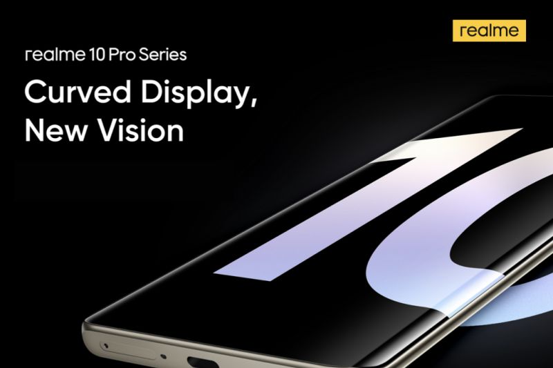 realme 10 Pro Series meluncur di China, hadir dengan layar lengkung