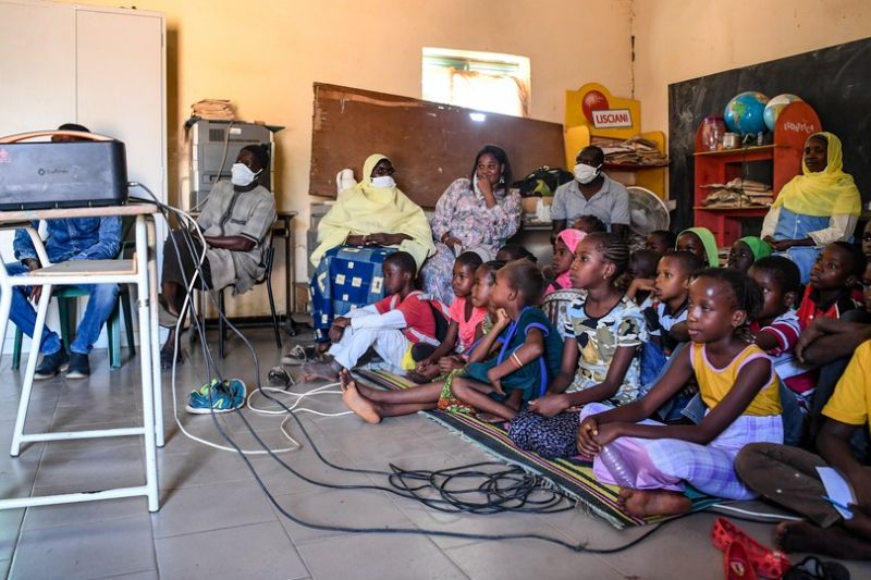 Proyek TV satelit hubungkan desa-desa terpencil di Afrika