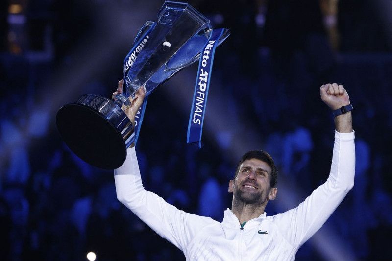 Djokovic tutup musim dengan gelar ATP Finals