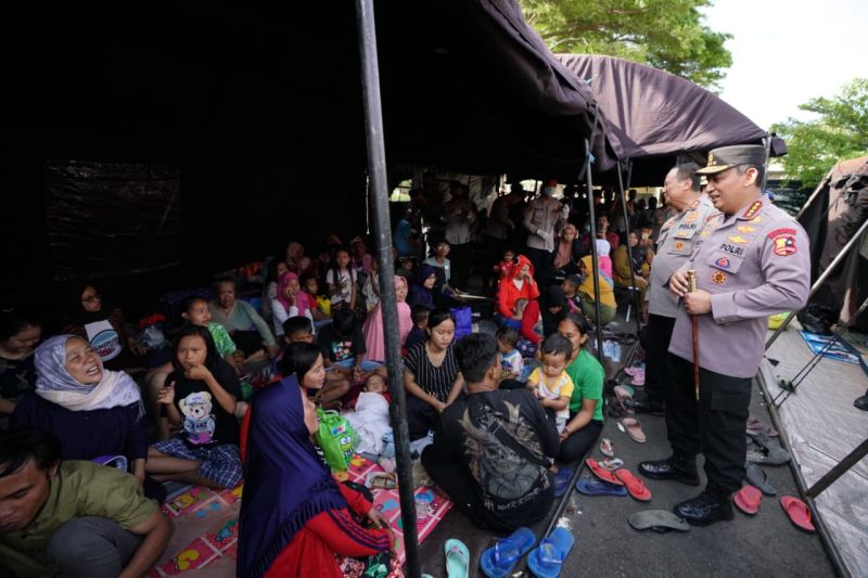 Kapolri serap aspirasi korban gempa Cianjur