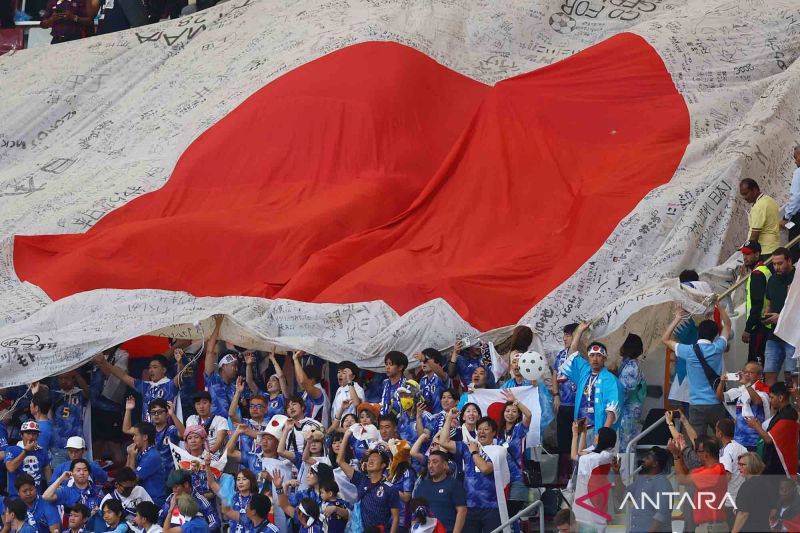 FIFA terkesan tradisi beberes timnas Jepang di ruang ganti Piala Dunia