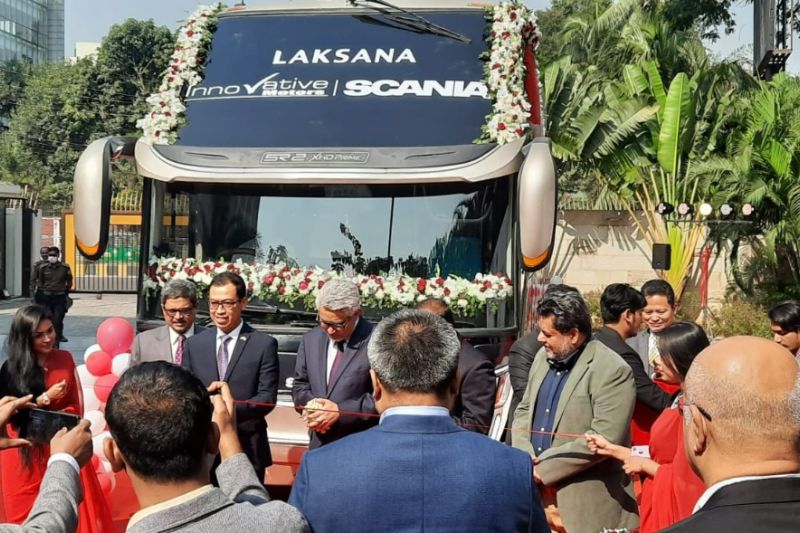 Bus buatan Indonesia akan beroperasi di Bangladesh