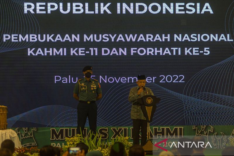 Wapres Buka Munas XI KAHMI di Palu