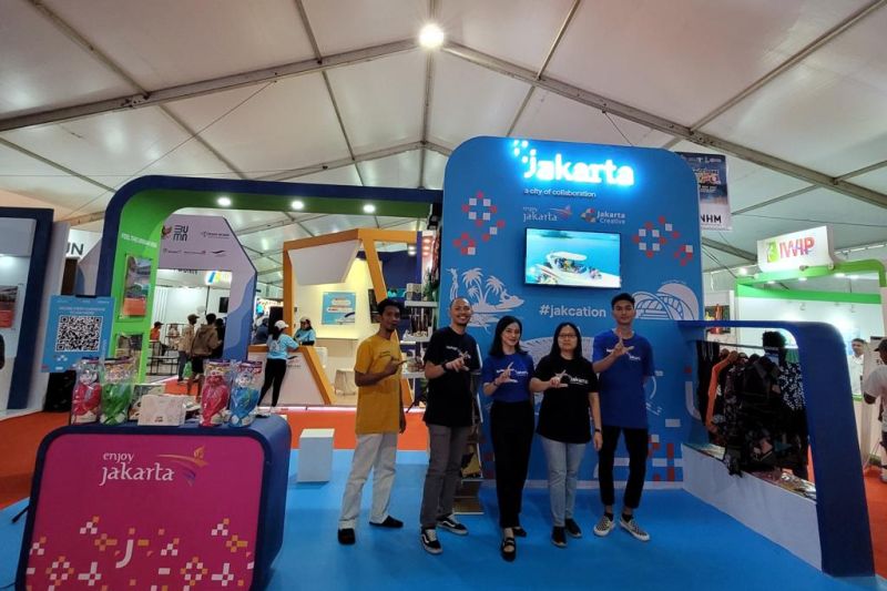 Disparkraft Jakarta mempromosikan Pulau Seribu di Sail Tidore Expo