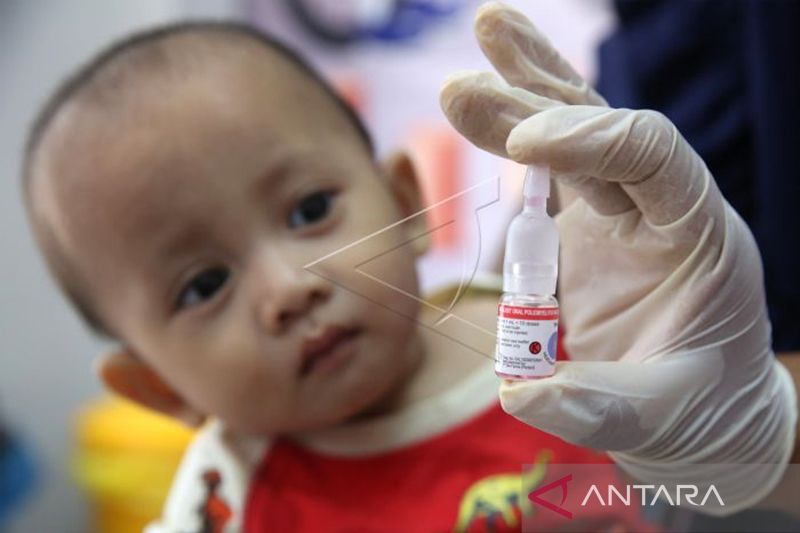 Dinas Kesehatan menargetkan 95% anak-anak di Abdiya dapat divaksinasi polio