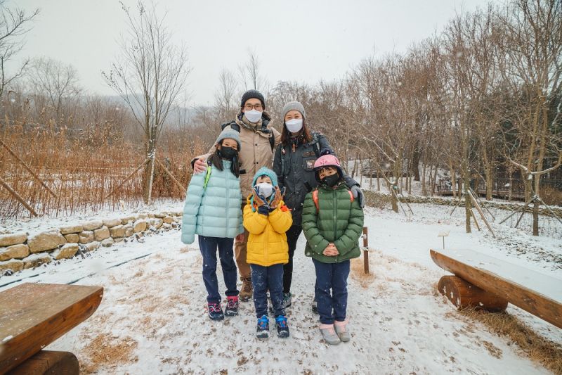 Tiga rekomendasi untuk liburan musim dingin keluarga Kimbab