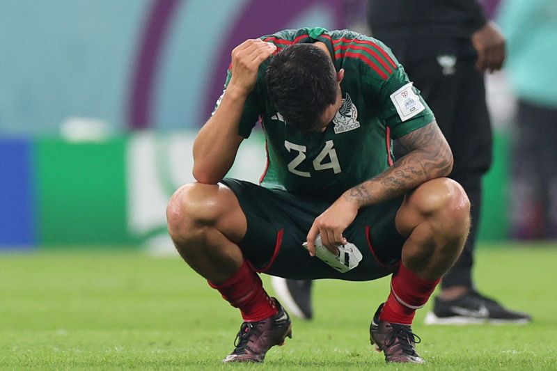 Menang 2-1 atas Arab Saudi, Meksiko gagal lolos ke 16 besar
