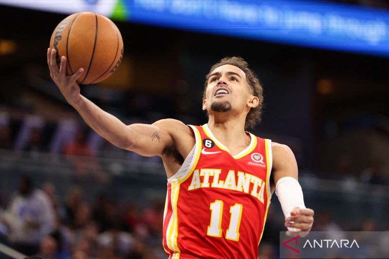 30 poin Trae Young bantu Hawks atasi tuan rumah Magic