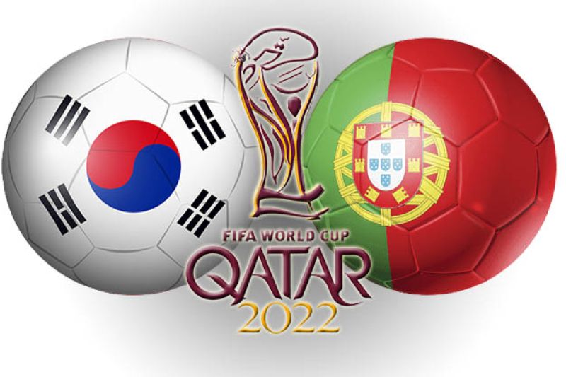 Komposisi Korea Selatan melawan Portugal