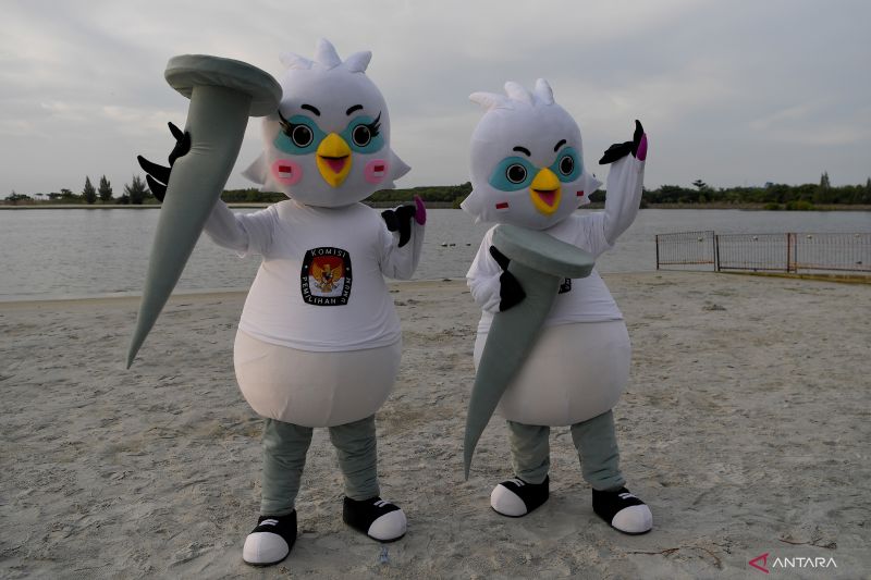 Peluncuran Maskot Dan Jingle Pemilu 2024 Antara News