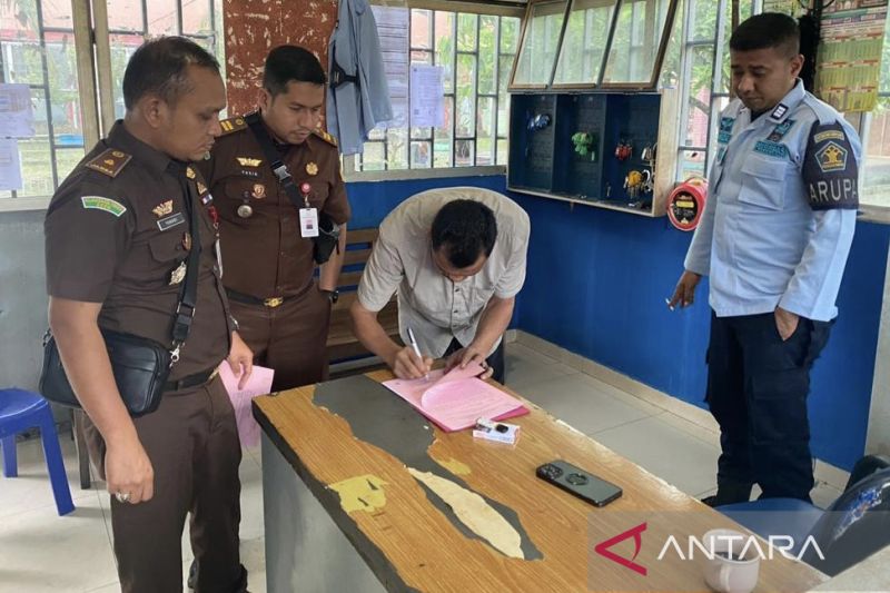 Kejaksaan mengeksekusi kontraktor pembangunan gedung Mobar di Lapas Meulabo Aceh.