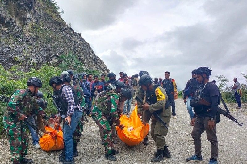 KKB pimpinan Nason Mimin diduga tembak tukang ojek di Pegunungan Bintang