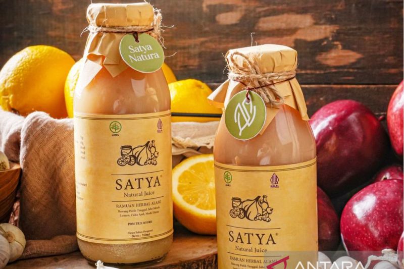 Satya Natural Juice brand lokal menawarkan minuman herbal sarat manfaat