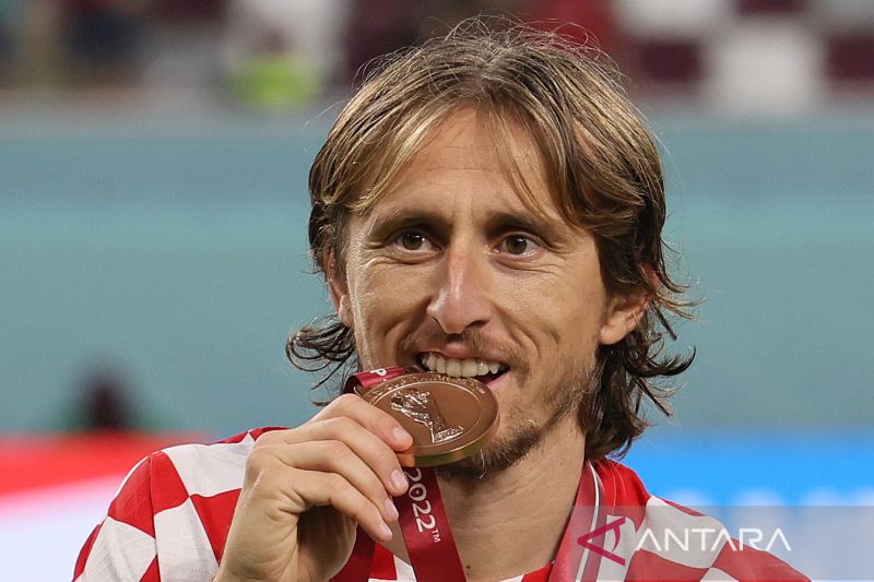 Luka Modric mengaku belum berencana pensiun dari timnas Kroasia
