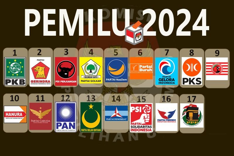 Sepekan, KPU tetapkan nomor urut parpol hingga Perppu Pemilu