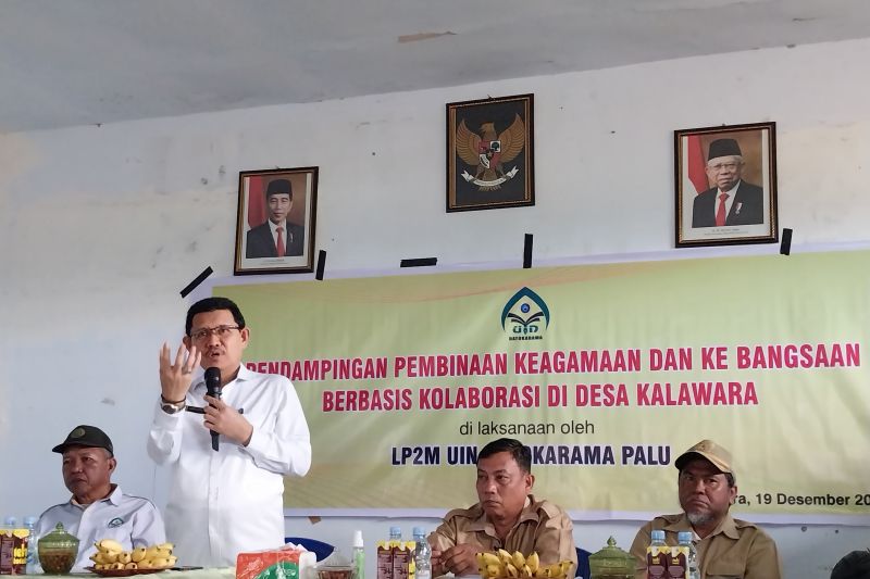 Rektor UIN ingatkan warga Sigi agar waspadai politisasi SARA