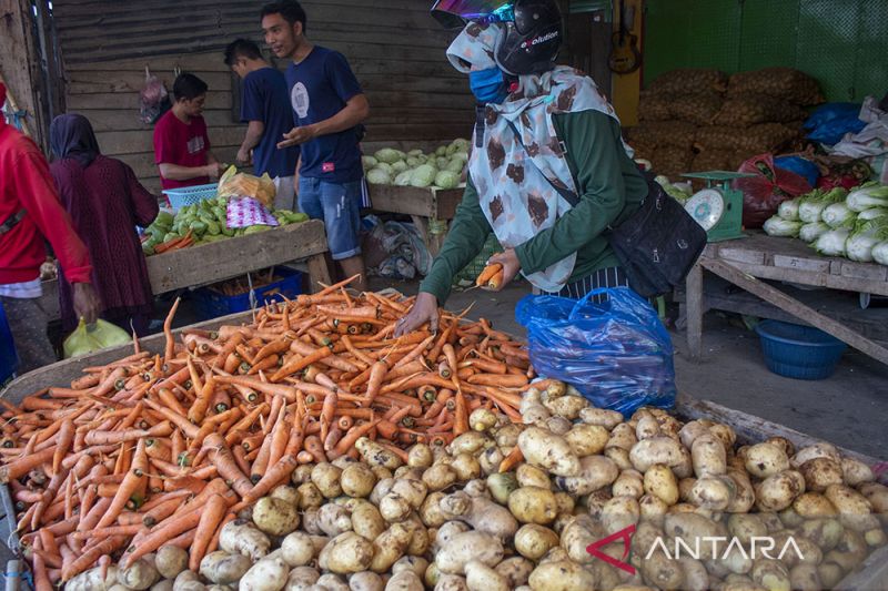 Harga Bahan Pangan di Palu Terkendali Jelang Nataru