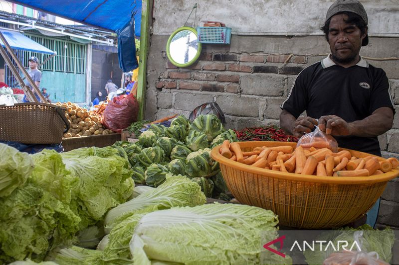 Harga Bahan Pangan di Palu Terkendali Jelang Nataru