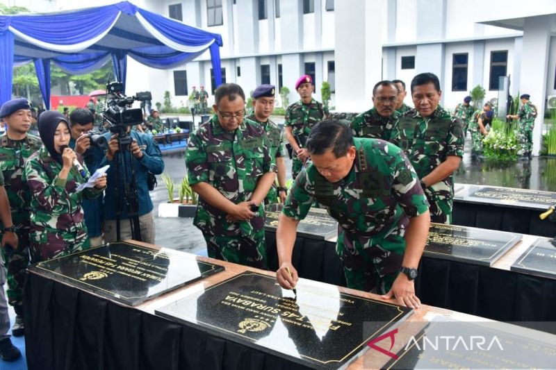 Panglima TNI: Pembangunan prasarana diimbangi modernisasi Alutsista